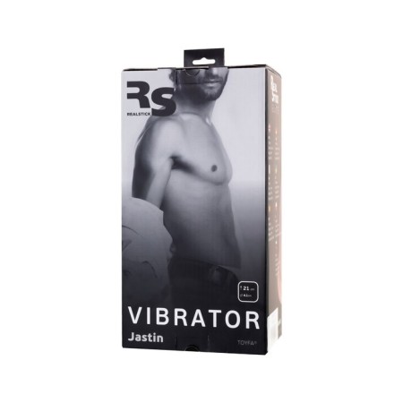Realistic vibrator Toyfa Realstick Elite Vibro, TPR, bodily, 7 vibration modes, 21 cm 764729-19