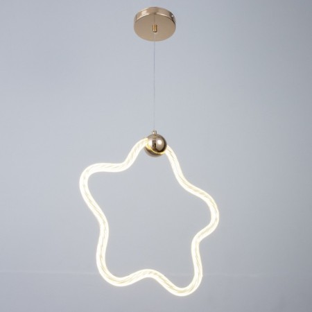 Lamp Bayerlux "Star" LED 37W gold 39x6x40-150 cm-1