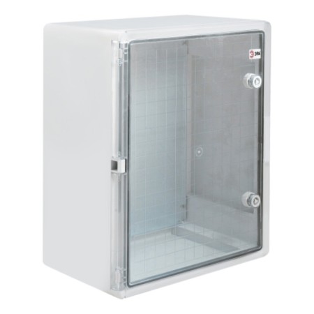 Building Plastic era Shchmp-P (400x300x170) IP65 UHL1 transparent door gray gray
