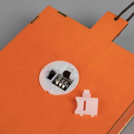LED suspension "Jack Lantern" 12.5 × 16 × 3.5 cm, plastic, batteries LR1130X3, glow warm white-2