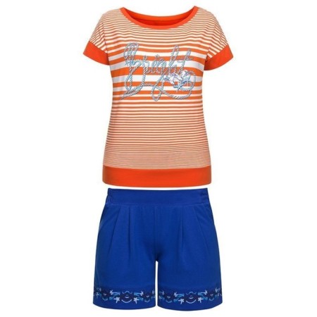 Female pajamas, size XS, Orange color