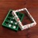 New Year. Box for 12 sweets "New Year's Pattern", 19 x 15 x 3.6 cm, confectionery packaging