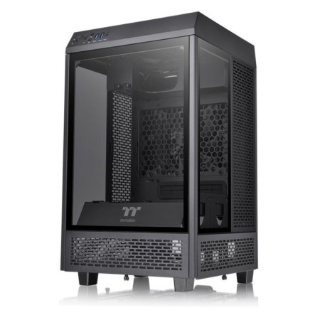The case Thermaltake The Tower 100 Black without PSU miniitx 1x120mm 3x140mm 2xusb3.0 Audio Bott 1064979-4