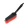 Car washing brush, under the hose