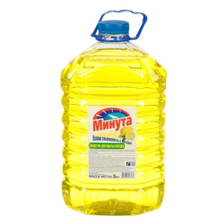 Washing dishes "Minute - Lemon", 5 liters