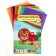 Color paper A5, 10 sheets, 10 colors "animals", offset, in the folder