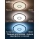 Smart Citilux lamp CL703A30G, 42x42x7 cm, 1x30W, LED, Gray Color