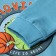 Kit for children (sweatshirt, trousers), black/light blue color, height 86 cm