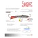 Balancir Lucky John Classic 7 + tee, 7 cm, color 12hrt blister