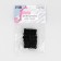 Magnetic, sewing buttons, d = 14 mm, 6 pcs, black matte color
