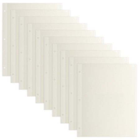 Magnetic BRAUBERG sheets for a photo album 23x28 cm, set 10 pcs.-2