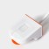 Organizer for bathrooms of the Dolyan, 33.5 × 9 × 7.5 cm, white color