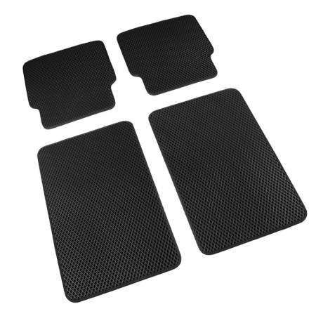 EVA carriers of car, universal, XL (jeep, minivan), edging, black, set-4