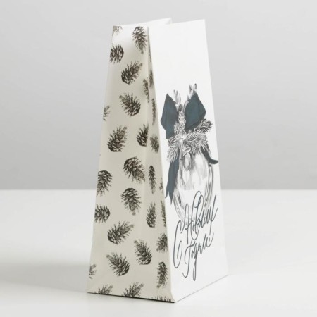 Package without pens "Winter time", 10 x 19.5 x 7 cm, New Year-1