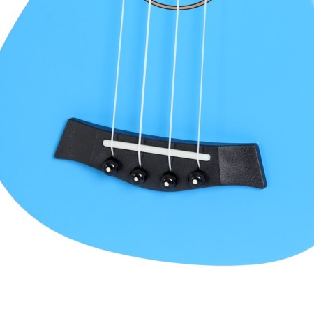 Set of Ukulelet Standard Blue: UKULELA, BELE, KAPODASTR-3