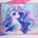 Gift set for the girl "Magic Unicorn", bag, sticker, questionnaire, bracelet