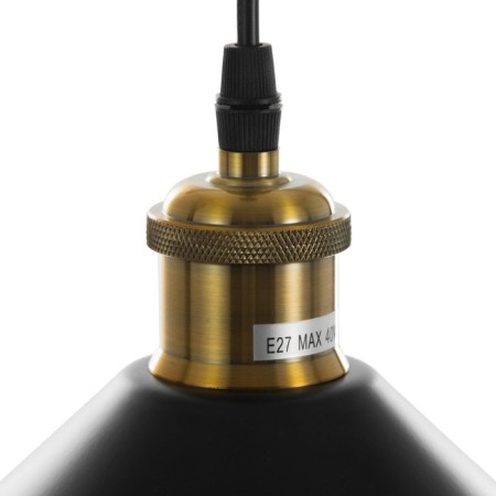 Lamp Bayerlux "Gregory" 40W E27 Black 30x30x14-100 cm-7