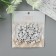 Beads for creativity plastic "Russian letters on a cube" white with silver set of 20 g 0.6x0.6cm