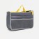 Cosmetic bag-organizer on lightning, color gray