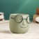 Pot "The pot that survived" 7x7x7cm, dark green