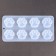 Silicone Form Universal "Paws", 13 × 26 × 3 cm