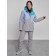 Ski costume female winter, size 46, green color
