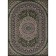 Rectangular carpet Merinos gavana, size 100x200 cm, color Green