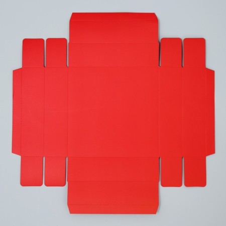 Gift folding box, packaging, “with love”, 15 x 15 x 15 cm-6