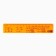 Plastic line 15 cm "Formula", Orange case