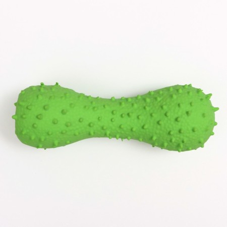 BOOVE BOOSE for dogs from latex "bone", 12 cm, green-1