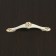 PC174, 96 mm handle, white color with gold
