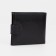 Male purse on the Textura button, for bills, for cards, for coins, brown color