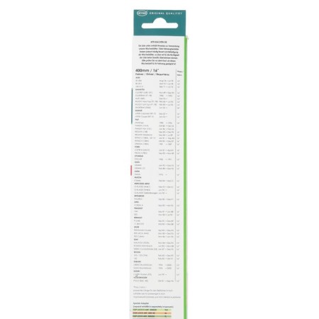 Heyner Hybrid wiper brush, 16 "/ 400 mm, hybrid, hook-5