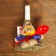 Amulet "Money", on a broom, mix