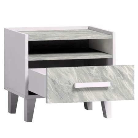 Cleat cabinet "Iris 41", 486 × 358 × 445 mm, white color / Startario-1