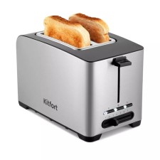 Toster KitFort KT-6202, 850 W, 7 grip modes, 2 toasts, metallic