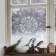 Stick for windows "New Year's Wreath", reusable, 33 x 50 cm, New Year