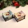 Middle New Year's "Bullfinch" casket, mix, 14x11.7x7.5 cm
