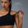 Sports top asymmetry, rr s, black color