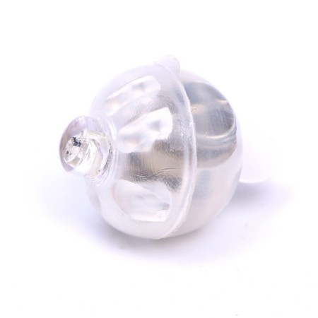 LED for a ball, round, multicolor color, plastic