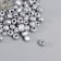 Circular beads 6/0 in the bottle "Silver" 20 g