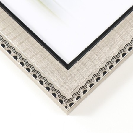 Photo frame plastic 20x25 cm "Tanzania" silver 28.9x23.9x1 cm-2