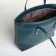 Women's bag with lightning, blue color