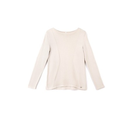Jumper Female Conte Elegant, Size L, Beige Color-4