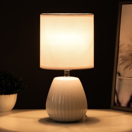 E14 40W white 14x14x28 cm Risalux desktop-1