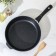 Pan, d = 28 cm, removable handle, anti -stick coating, dark marble