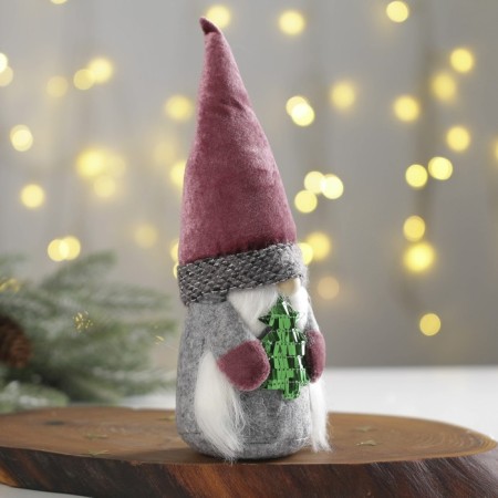 New Year's toy "Charming Gnome", 25cm, for the New Year-4