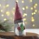 New Year's toy "Charming Gnome", 25cm, for the New Year