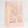 Gift package with a curly window, 20 x 16 x 30 cm, pink