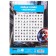 Cardboard color, A4, 8 sheets, 8 colors, non -unilateral, one -sided, in the folder, 220 g/m², Avengers
